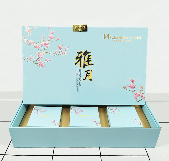 牡丹江月饼盒的包装
